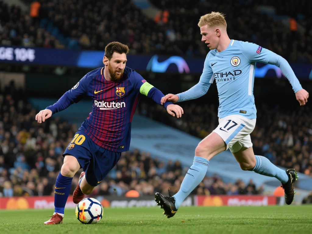 近十年五大联赛助攻王：梅西203次领跑，德布劳内紧随其后仅差一次