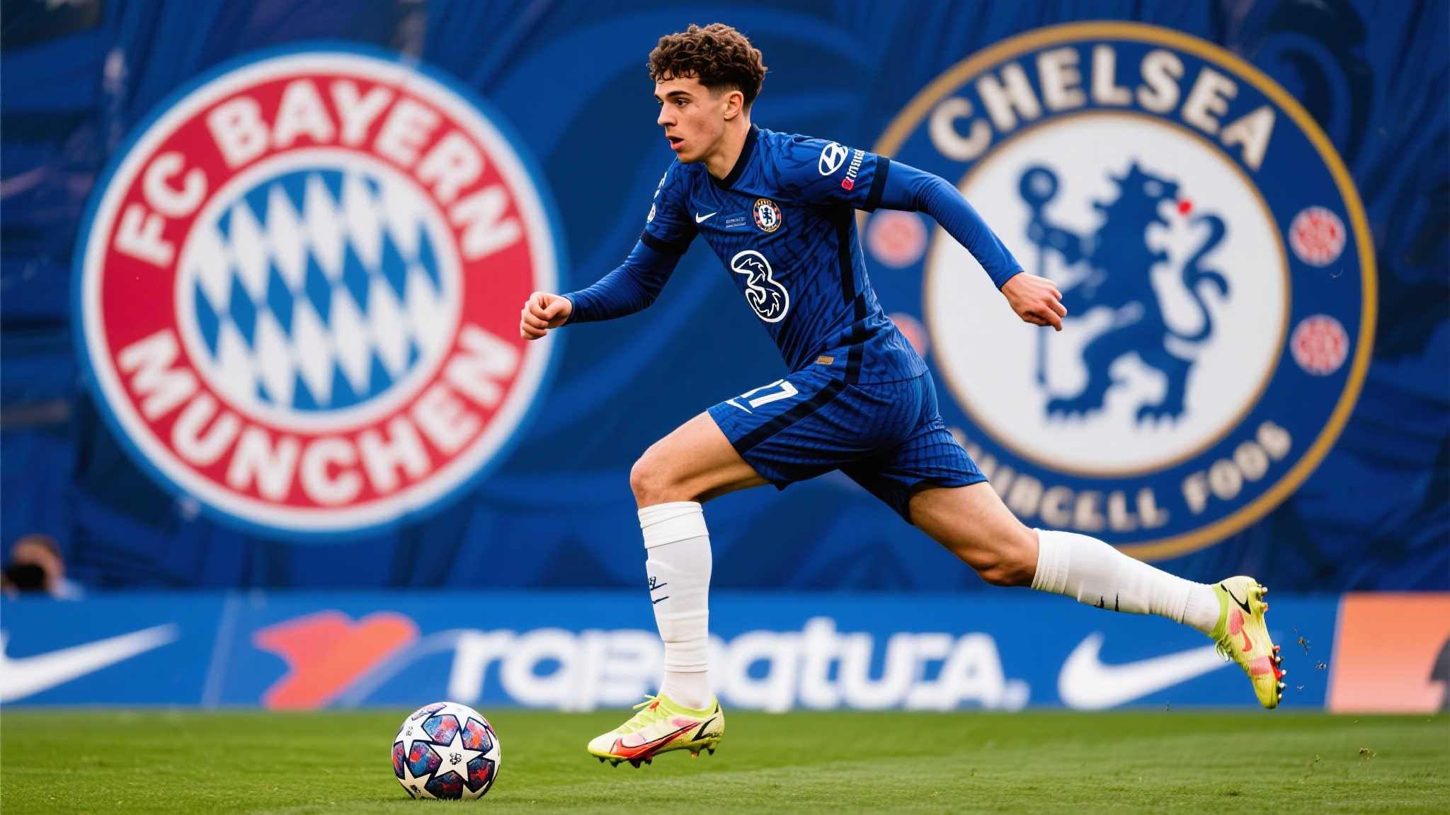 拜仁与切尔西激战，争夺多特新星吉滕斯